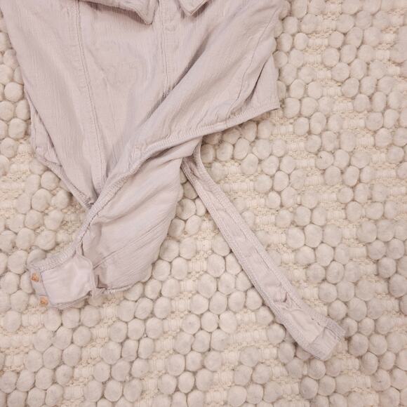 Free People Lola Bodysuit Harvest Moon Beige Sz Small - Picture 7 of 9